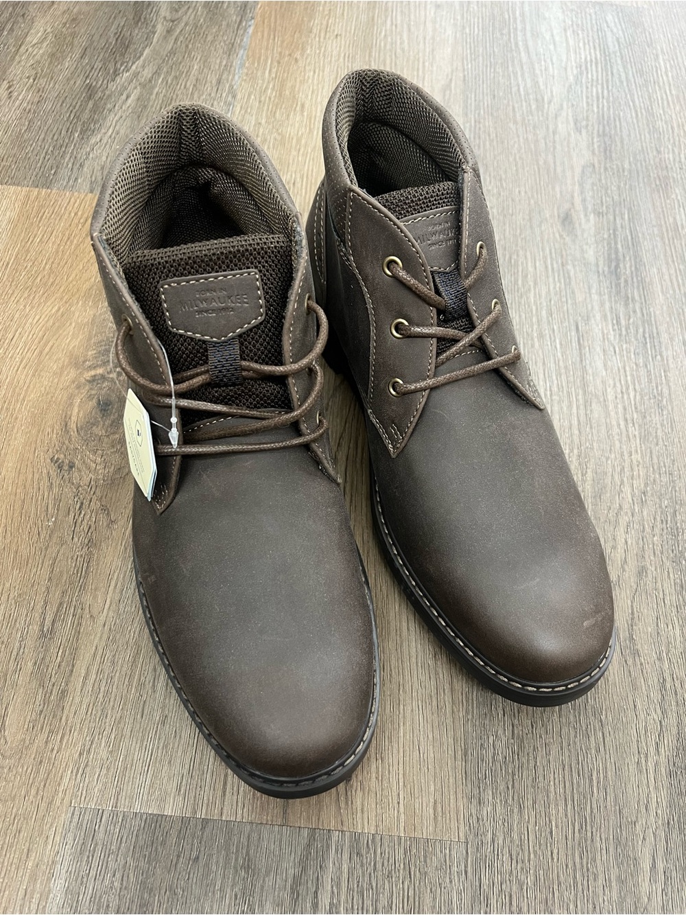 Nunn Bush Dark Brown Men's Chukka Boots